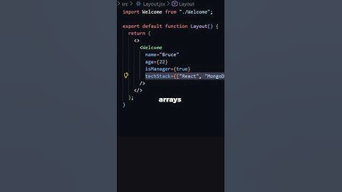 Why React Props Matter 🚀 #coding #react #javascript  #shorts