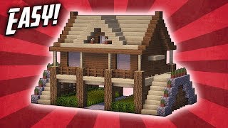 ... in this minecraft build tutorial i show you how to make an easy
survival house that features