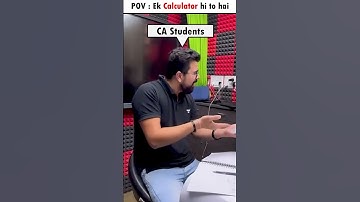 Importance of Calculator in life of CA Students