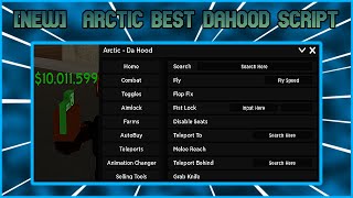 [Working] Arctic Best Gui For DaHood | Dupe | Free Gamepass | Updated | No Bans |No Download