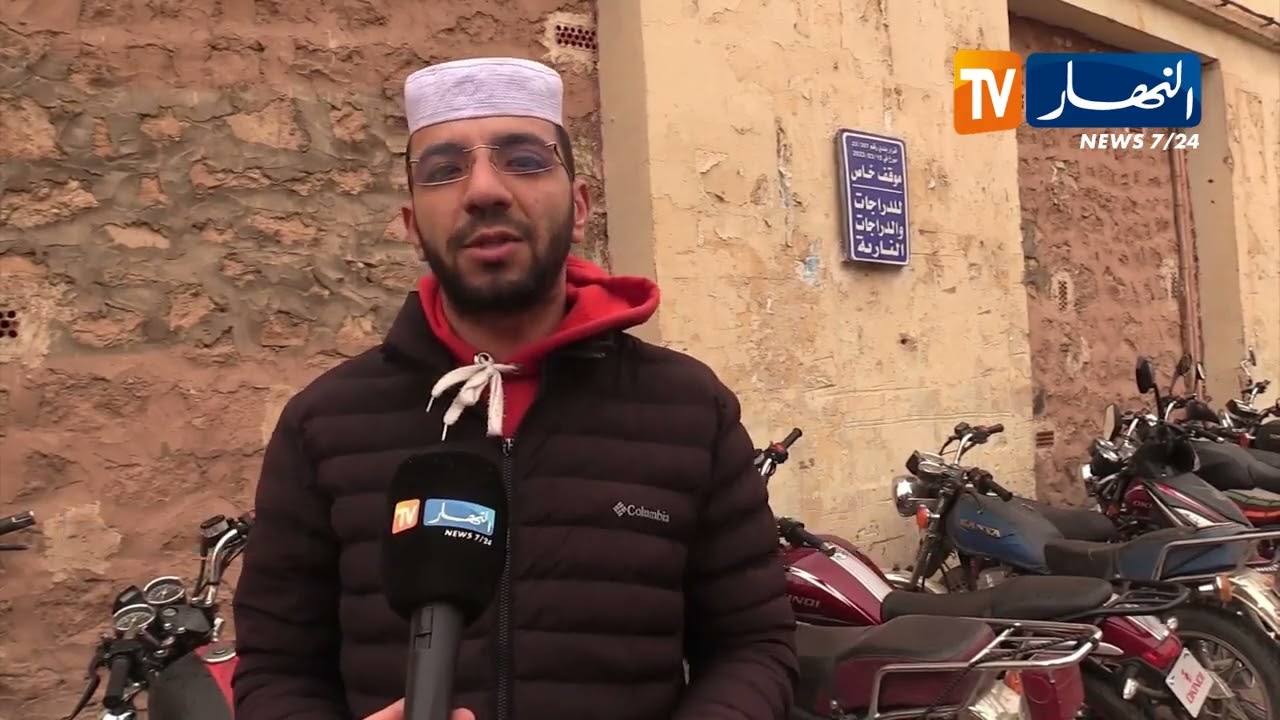 غرداية: الدراجات النارية ..   بديل المواطنين للتنقل في أزقة المدينة