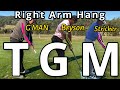 Right arm  elbow position  tour like ball control the golfing machine tgm morad golf power