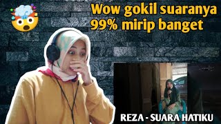 SUARA HATIKU By Nike Ardila (REZA COVER) | 🇮🇩 REACTION