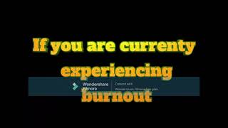BURNOUT introduction