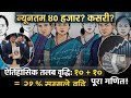सबै कर्मचारीको तलब बढ्यो 2083| नेपाल सरकारको नयाँ तलबमान २०८३/८४