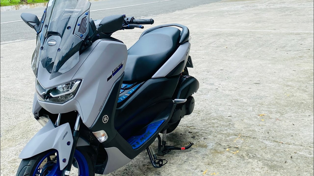 Nmax 2021 icon gray with accessories YouTube