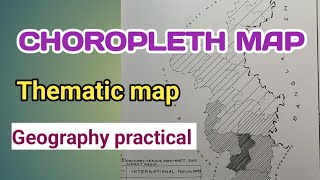 Choropleth map Calculation and drawing 