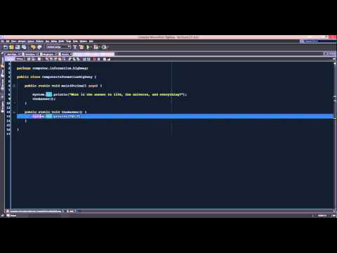 Java Programming Tutorial