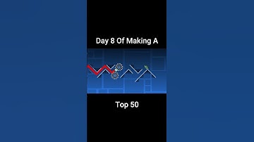 Day 8 Of Making A Top 50 Demon In Geometry Dash  #geometrydash #gdupdate #gd #shorts #gaming #gmd