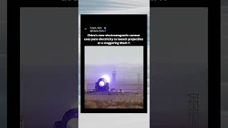 Mach 7 WITHOUT Gunpowder! 🤯⚡🇨🇳 (China’s Railgun) #shorts