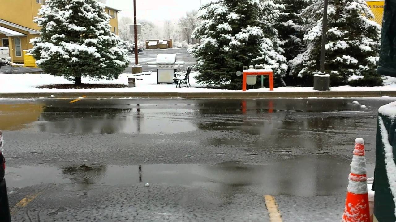 Snow in Raton, NM YouTube