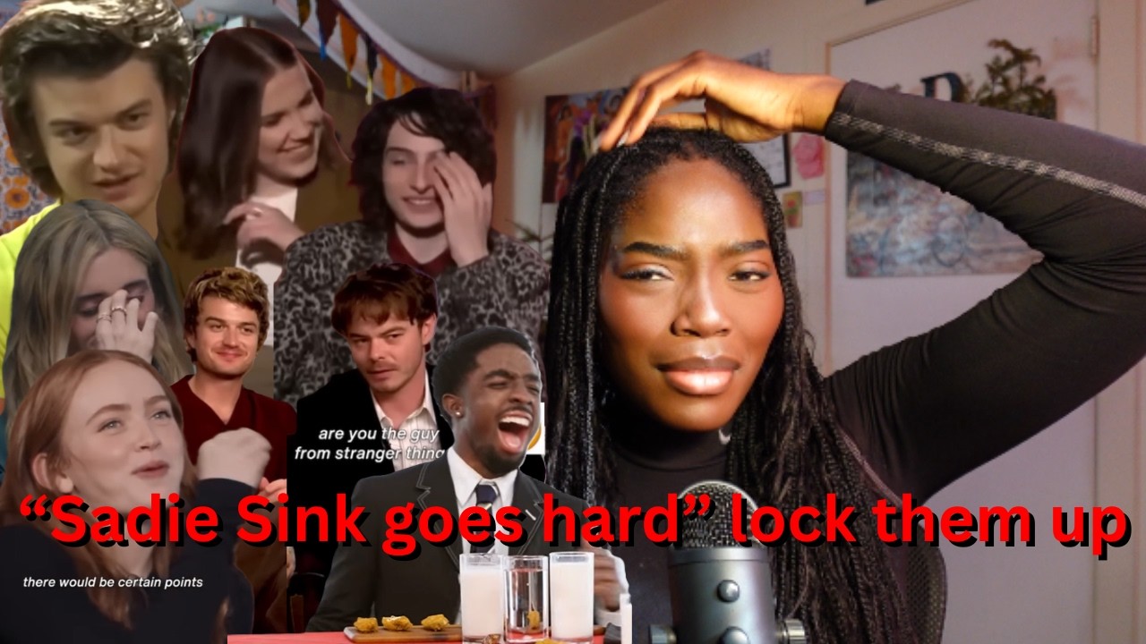 Актеры сериала «Очень странные дела» не стесняются в выражениях уже более 6 минут | РЕАКЦИЯ