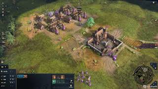 Knights Templar - We do a fast rush  --- Age of empires 4