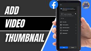 How To Add Custom Thumbnail On Facebook Video 2026 | Set Video Cover Easily