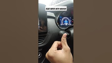 HOW TO USE REAR WIPER WITH WASHER IN KIGER 2023 #shorts