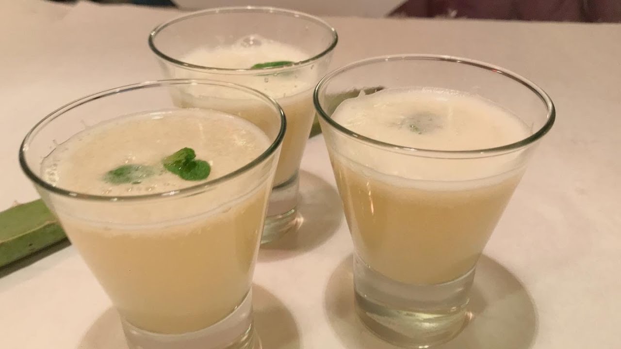 Aloe Vera Ginger Lemon Juice Including it’s limitless Benefits