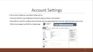Accessing Your Bibliocommons Account