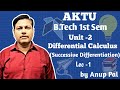 Successive Differentiation | Lec -1 | Unit-2 | Differential Calculus | B.Tech 1st Semester | AKTU