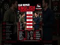 Car Repair English Real English