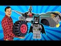 Машина для Бэтмена - Видео игры с супергероями и Федором - Игры для мальчиков