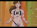   norakuro kun 1987  1988 ep 44 short clip  female muscle growth