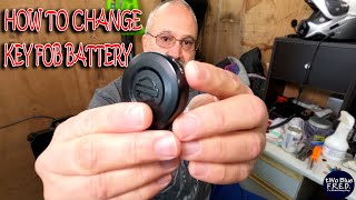 HOW To  Change HARLEY Key FOB battery #harley