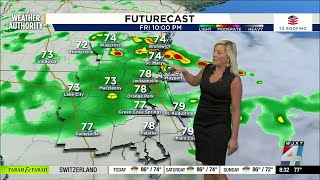 Meteorologist Katie Garner has your Forecast