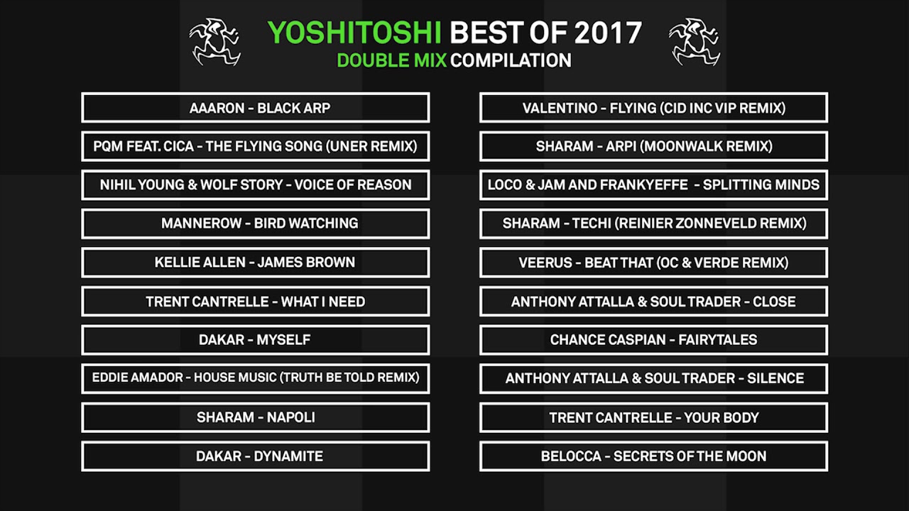 Yoshitoshi: Best of 2017 Minimix (Out Now)
