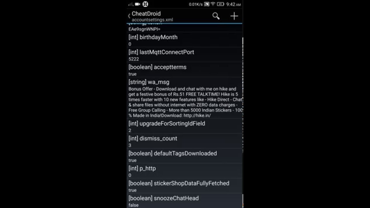how to hack hike for free unlimited sms