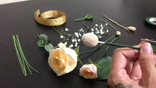 紋身Sze の 藝術工作室 | 花藝 課程 婚宴襟花製作