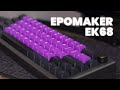 *REPOST* O TECLADO MAIS LINDO QUE EU JÁ VI! Epomaker EK68 FLAMINGO REVIEW