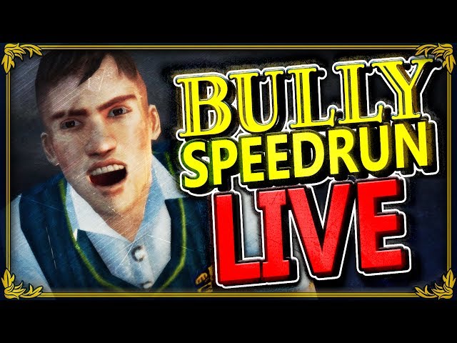 Bully SE 100% Speedrun (8:09:49 IGT, 8:28:06 RTA) 