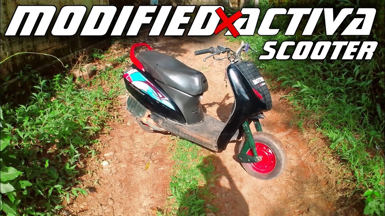 Modified Activea Honda Activa Modified In Kerala
