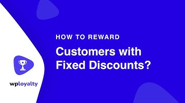 How to Reward Customers with Fixed Discounts?