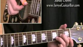 How To Play Sandy Denny Fotheringay (intro only) chords