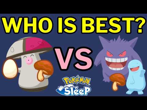 Amoonguss: A bit sus Mushroom farmer in Pokemon Sleep