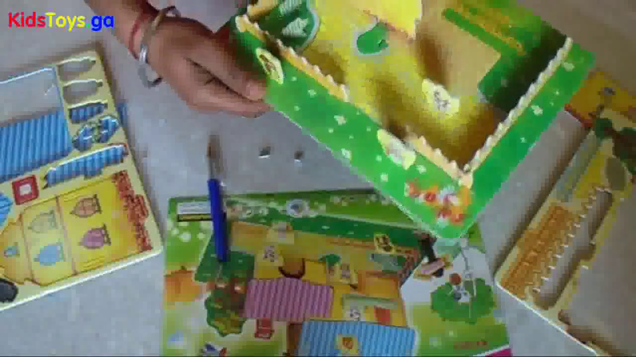 Super Puzzle The Lovely Rabbit Hut and 3D Puzzle HOME Assembly