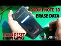 🔥HARD RESET: Redmi Note 10 Hard Reset / Remove Pattern Password Lock