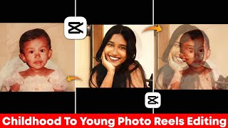 Childhood To Young Photo Reels EDITING | Instagram Trending Orbit Song Reels Editing  screenshot 5
