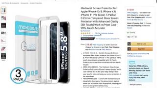 maxboost tempered glass screen protector