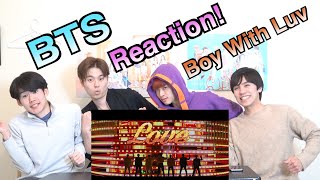 【BTS (방탄소년단) - '작은 것들을 위한 시 (Boy With Luv) M/V】Japanese guys react to a Kpop star group [ENG sub]