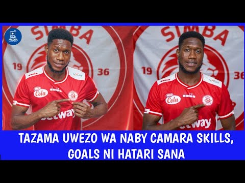 TAZAMA UWEZO WA NABY CAMARA ALIO UONESHA SIMBA DAY NI BALAA PASS SKILLS NI BALAA