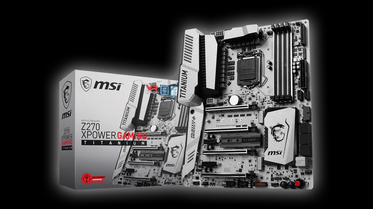 Carte Mère MSI Z270 MPOWER GAMING TITANIUM - ATX, LGA1151, DDR4, USB 3.1