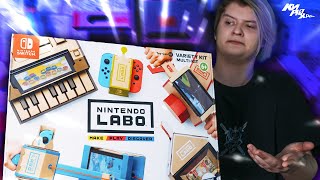 ГЕНИАЛЬНЫЙ КАРТОН для NINTENDO SWITCH - Зачем нужен Nintendo Labo? Сборка и обзор ⚡️