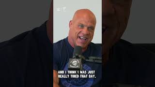 The only time Kurt Angle GOT TIRED in the ring