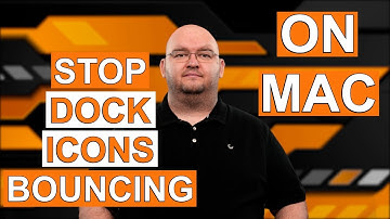 HOW TO PERMANENTLY STOP DOCK ICONS FROM BOUNCING -macOS