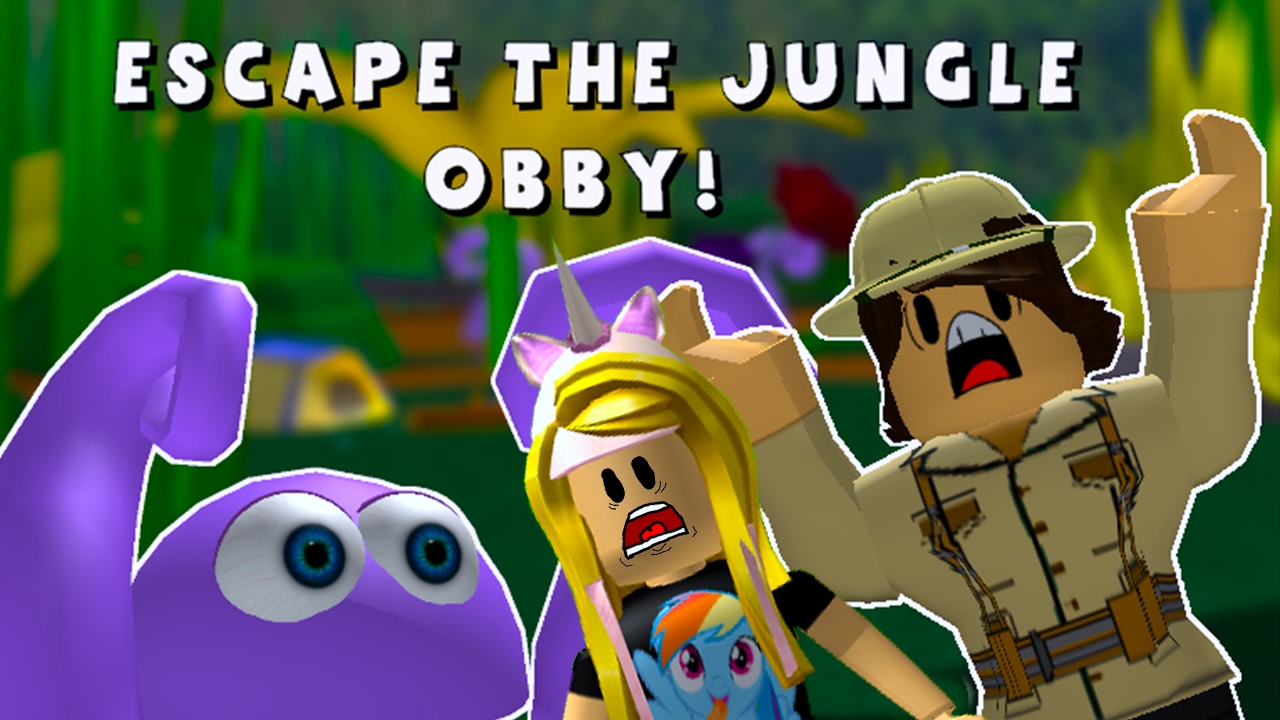 Roblox Escape The Jungle Obby Youtube - escape the poison jungle roblox