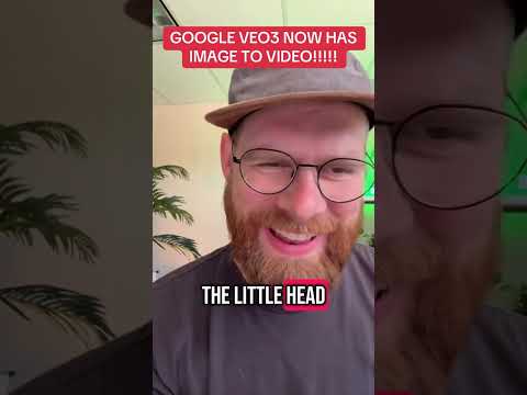VEO3 now supports image to video 🤯