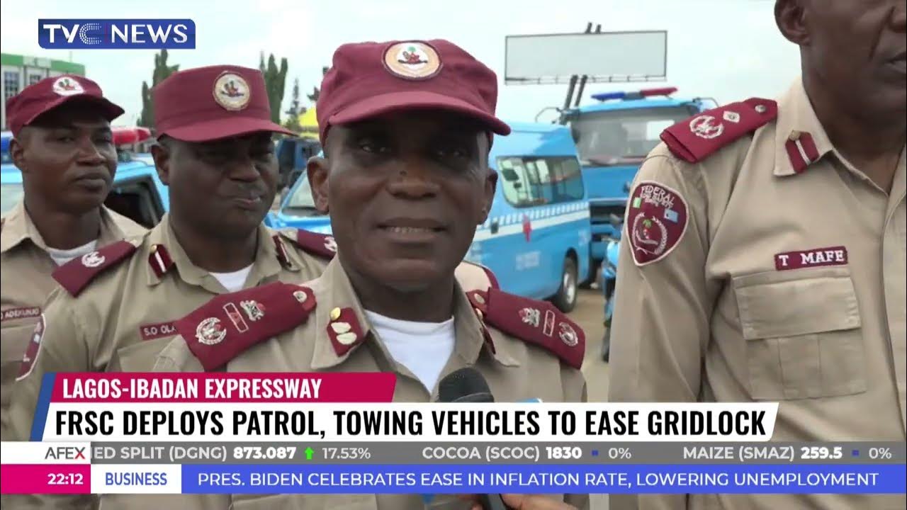 FRSC Deploys Towing Vehicles To Ease Gridlock on Lagos-Ibadan Expressway