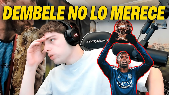 DAVOO XENEIZE OPINA SI DEMBELE MERECE EL BALÓN DE ORO
